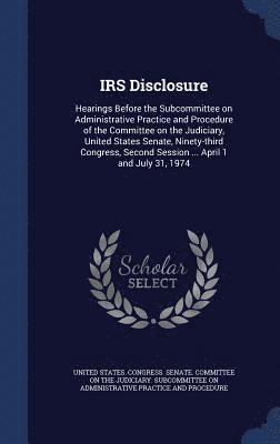 bokomslag IRS Disclosure