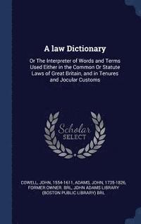 bokomslag A law Dictionary