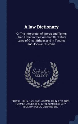 A law Dictionary 1