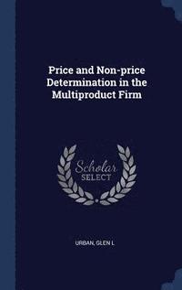 bokomslag Price and Non-price Determination in the Multiproduct Firm