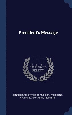 President's Message 1