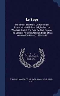 bokomslag Le Sage