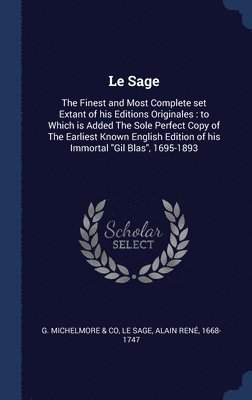 bokomslag Le Sage