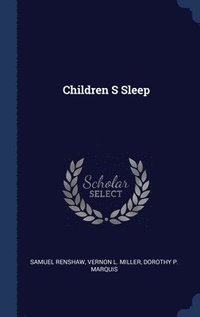 bokomslag Children S Sleep