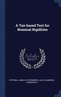 Tax-based Test for Nominal Rigidities