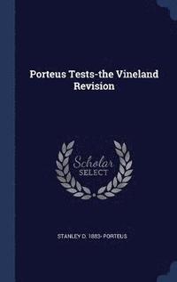 bokomslag Porteus Tests-the Vineland Revision