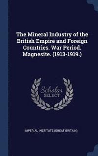 bokomslag Mineral Industry of the British Empire and Foreign Countries. War Period. Magnesite. (1913-1919.)