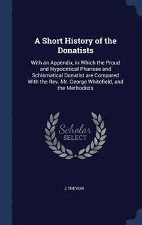 bokomslag Short History of the Donatists