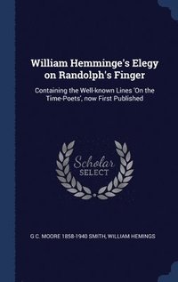 bokomslag William Hemminge's Elegy on Randolph's Finger