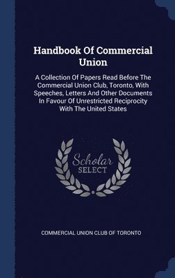 bokomslag Handbook Of Commercial Union