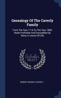 bokomslag Genealogy Of The Caverly Family