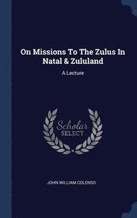 bokomslag On Missions To The Zulus In Natal & Zululand