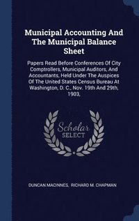bokomslag Municipal Accounting And The Municipal Balance Sheet