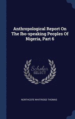 bokomslag Anthropological Report On The Ibo-speaking Peoples Of Nigeria, Part 6