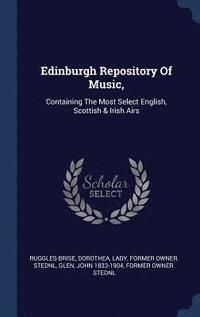 bokomslag Edinburgh Repository Of Music,