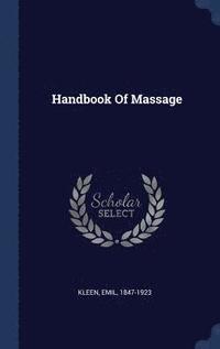 bokomslag Handbook Of Massage