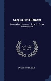 bokomslag Corpus Iuris Romani