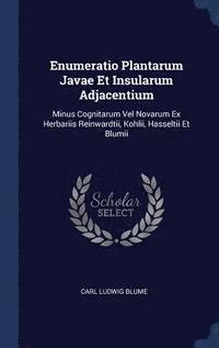 bokomslag Enumeratio Plantarum Javae Et Insularum Adjacentium