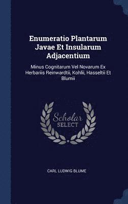 bokomslag Enumeratio Plantarum Javae Et Insularum Adjacentium