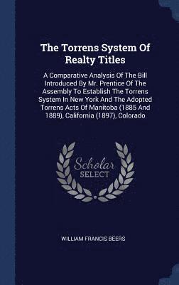 The Torrens System Of Realty Titles 1