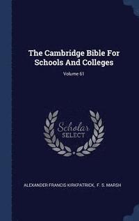 bokomslag The Cambridge Bible For Schools And Colleges; Volume 61