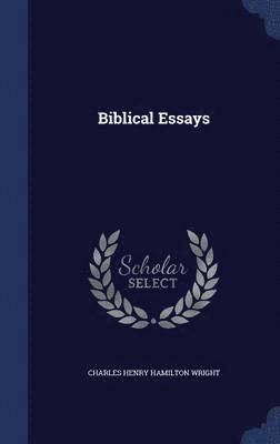 bokomslag Biblical Essays