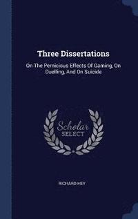 bokomslag Three Dissertations