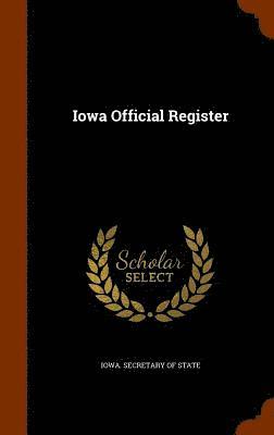 Iowa Official Register, Inbunden