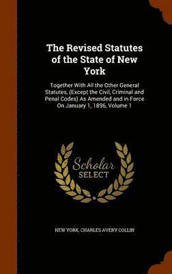bokomslag Revised Statutes of the State of New York