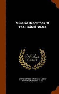 bokomslag Mineral Resources Of The United States