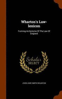 bokomslag Wharton's Law-lexicon