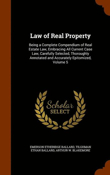 bokomslag Law of Real Property