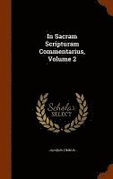 bokomslag In Sacram Scripturam Commentarius, Volume 2