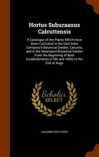 bokomslag Hortus Suburaanus Calcuttensis