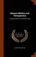 Materia Medica and Therapeutics 1