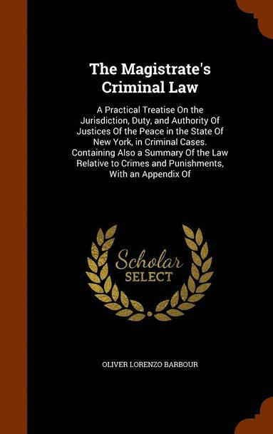 bokomslag Magistrate's Criminal Law