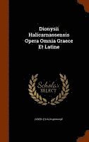 bokomslag Dionysii Halicarnassensis Opera Omnia Graece Et Latine
