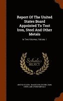 bokomslag Report Of The United States Board Appointed To Test Iron, Steel And Other Metals