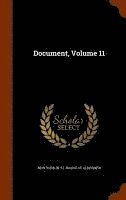 bokomslag Document, Volume 11