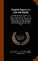 bokomslag English Reports in Law and Equity