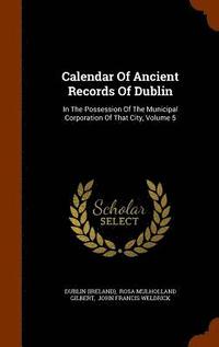 bokomslag Calendar of Ancient Records of Dublin