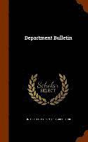 bokomslag Department Bulletin