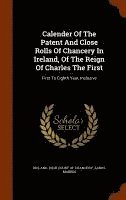 Calender Of The Patent And Close Rolls Of Chancery In Ireland, Of The Reign Of Charles The First 1