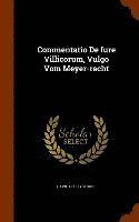 bokomslag Commentatio De Iure Villicorum, Vulgo Vom Meyer-recht