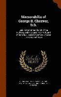 bokomslag Memorabilia of George B. Cheever, D.D.