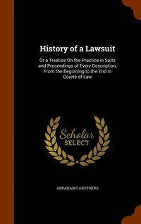 bokomslag History of a Lawsuit