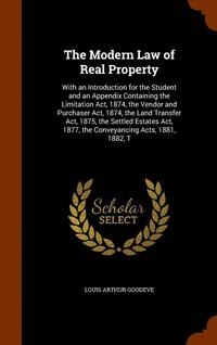 bokomslag The Modern Law of Real Property