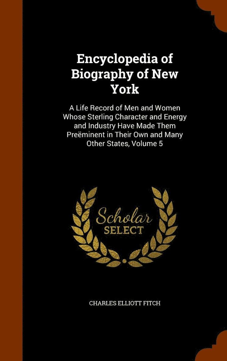 Encyclopedia of Biography of New York 1