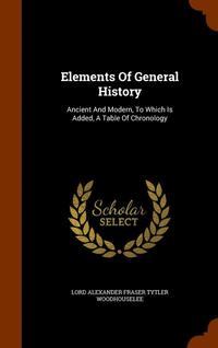 bokomslag Elements Of General History