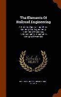 bokomslag Elements Of Railroad Engineering
